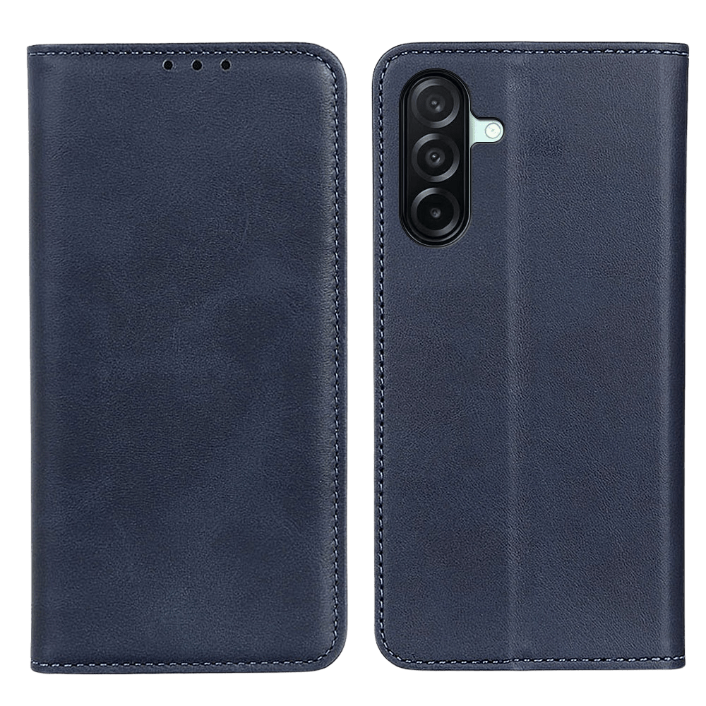 CaseBody Samsung Galaxy A27 Real Leather Wallet Hoesje Blauw