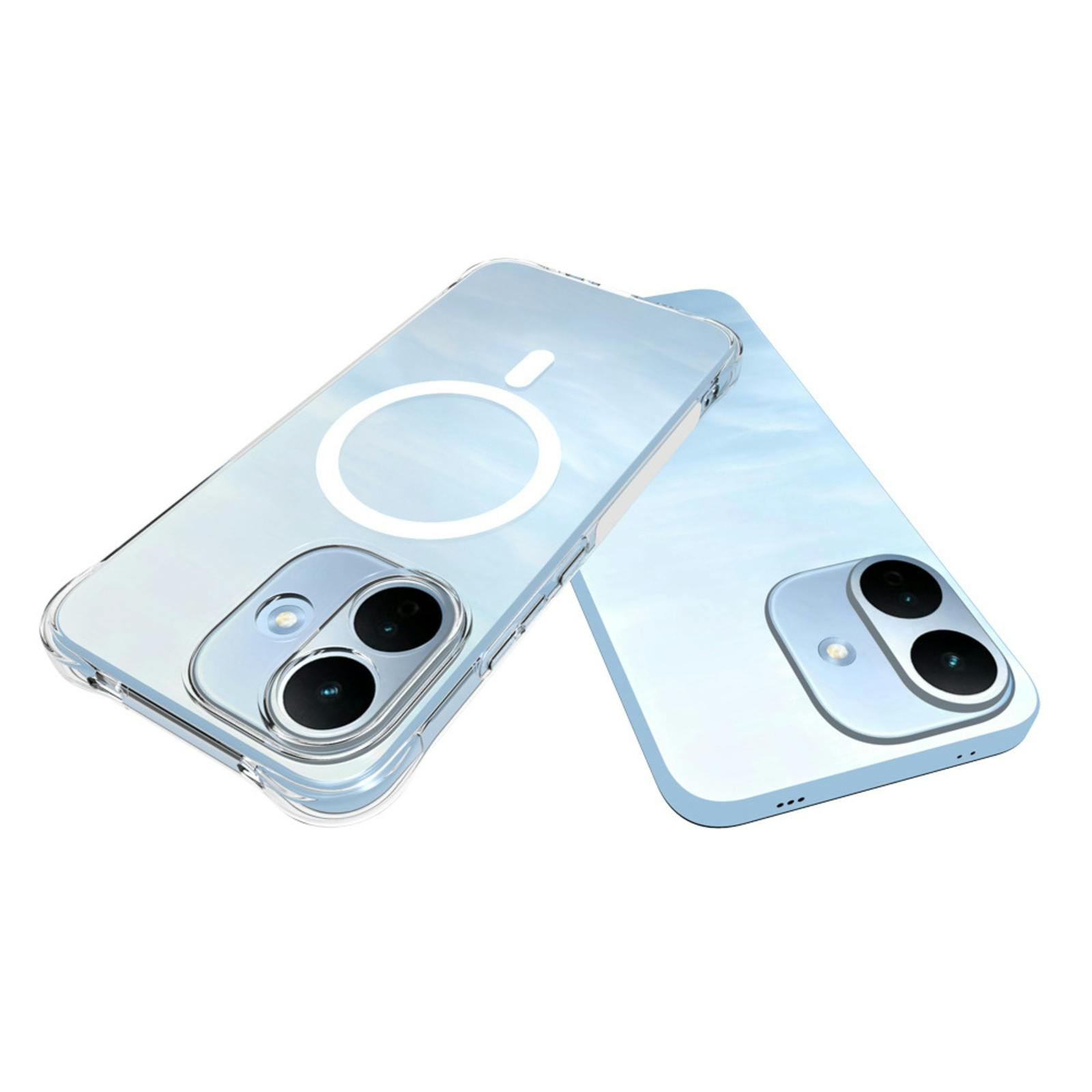 CaseBody Xiaomi Redmi Note 17 Pro Magnetisch Shockproof Hoesje Transparant