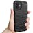 Mocaa iPhone 12 (Pro) Grip Full Body Hoesje Zwart