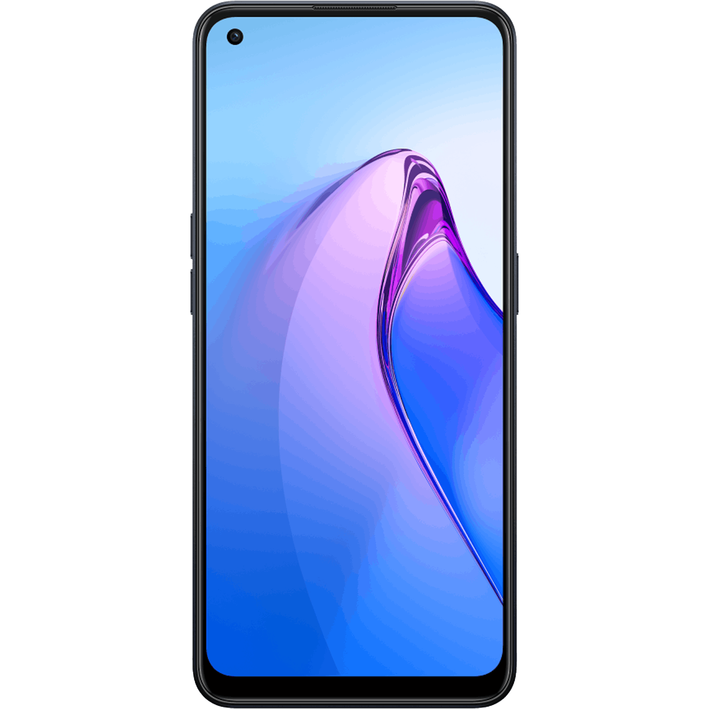OPPO Reno8 5G Shimmer Black - Voorkant