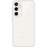 Samsung Galaxy S23 FE Siliconen Hoesje Transparant - Achterkant