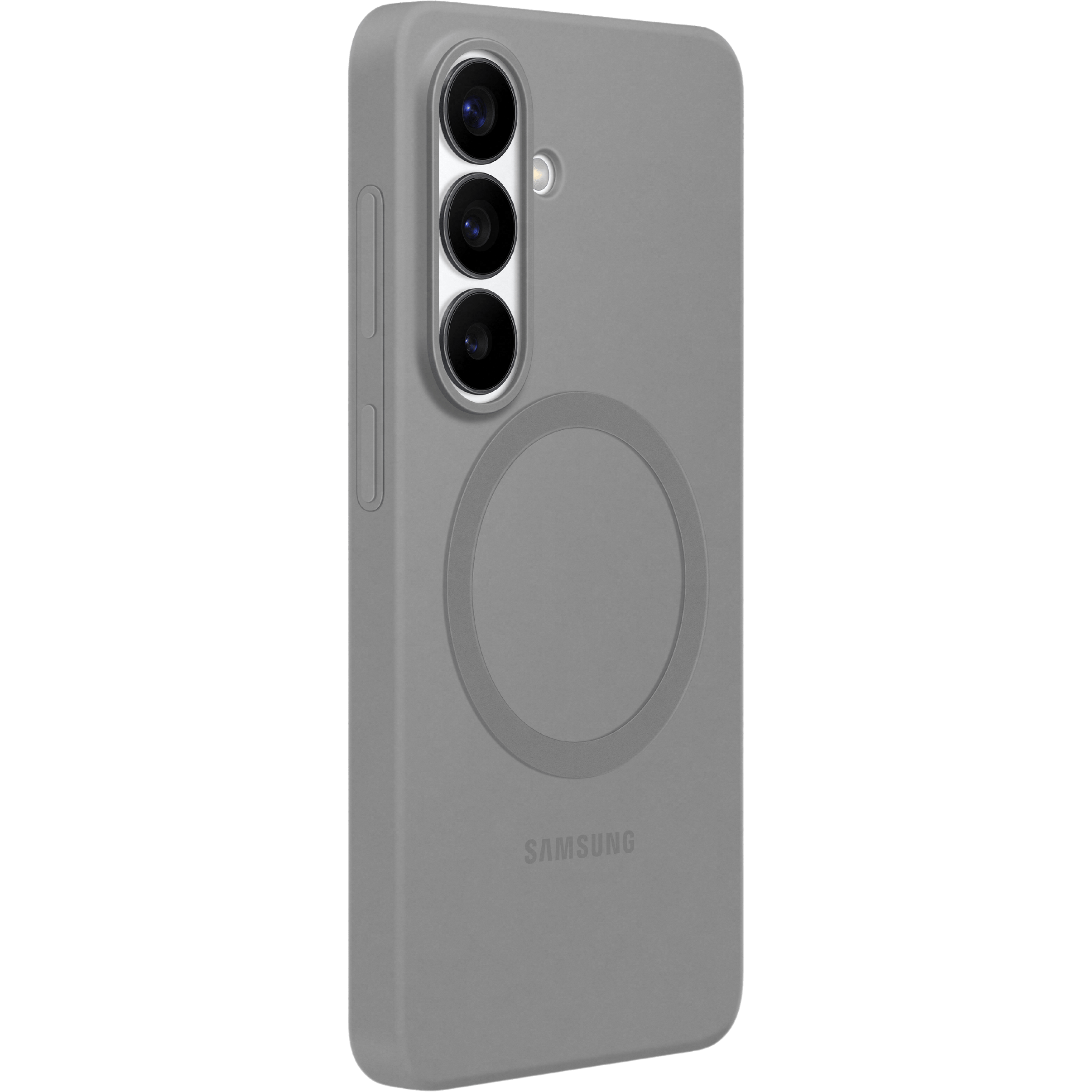 Samsung Galaxy S26 Siliconen Magnet Case Grijs