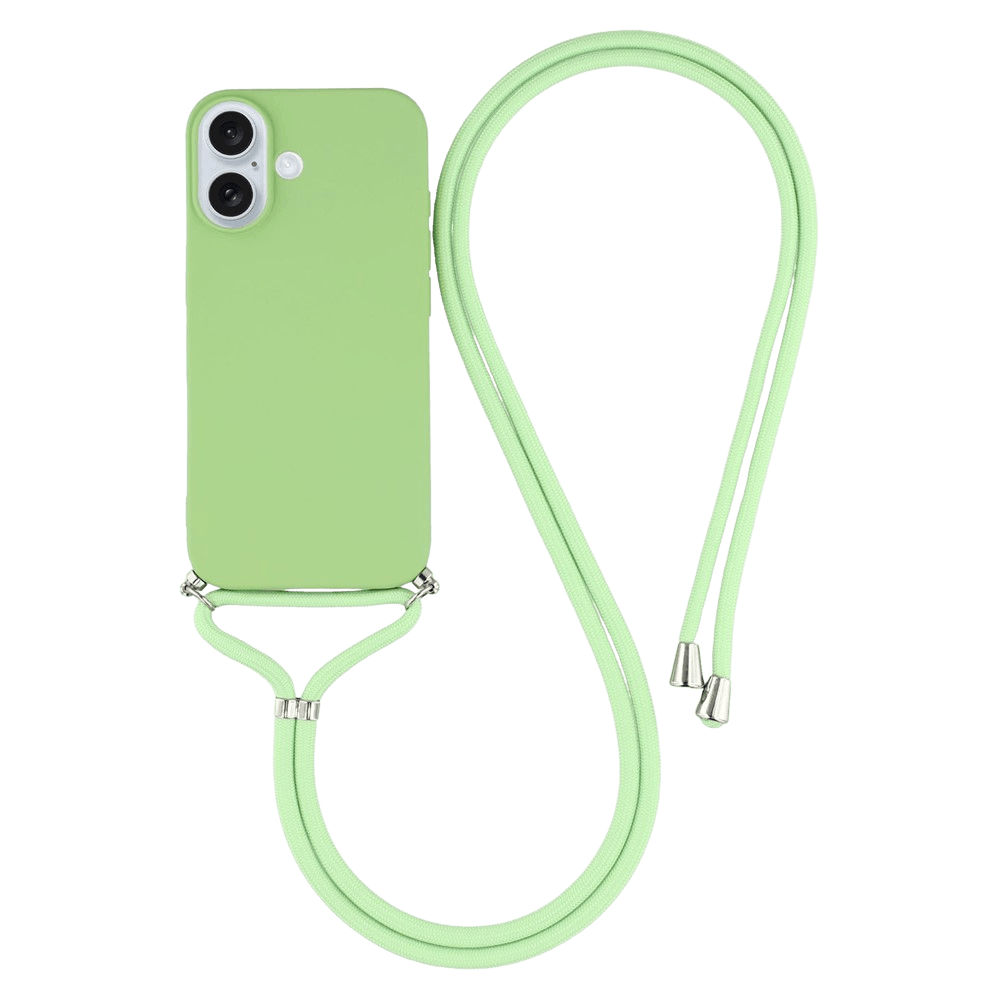 Mocaa Apple iPhone 17 Hoesje met Koord Matcha