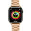 Swipez Apple Watch Luxe Roestvrij Stalen Bandje Roségoud - Voorkant