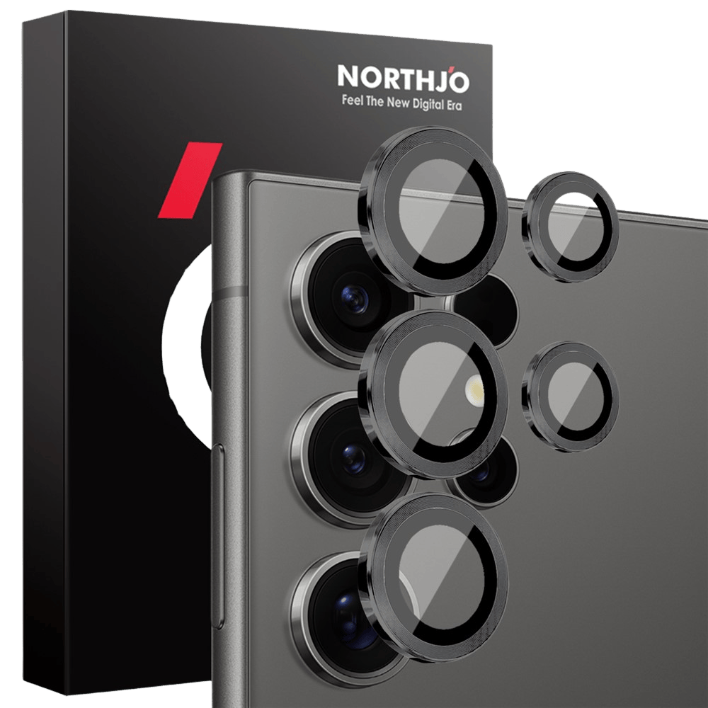 Northjo Samsung Galaxy S25 Ultra Camera Protector Transparant