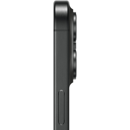 Apple iPhone 15 Pro Black Titanium - Zijkant