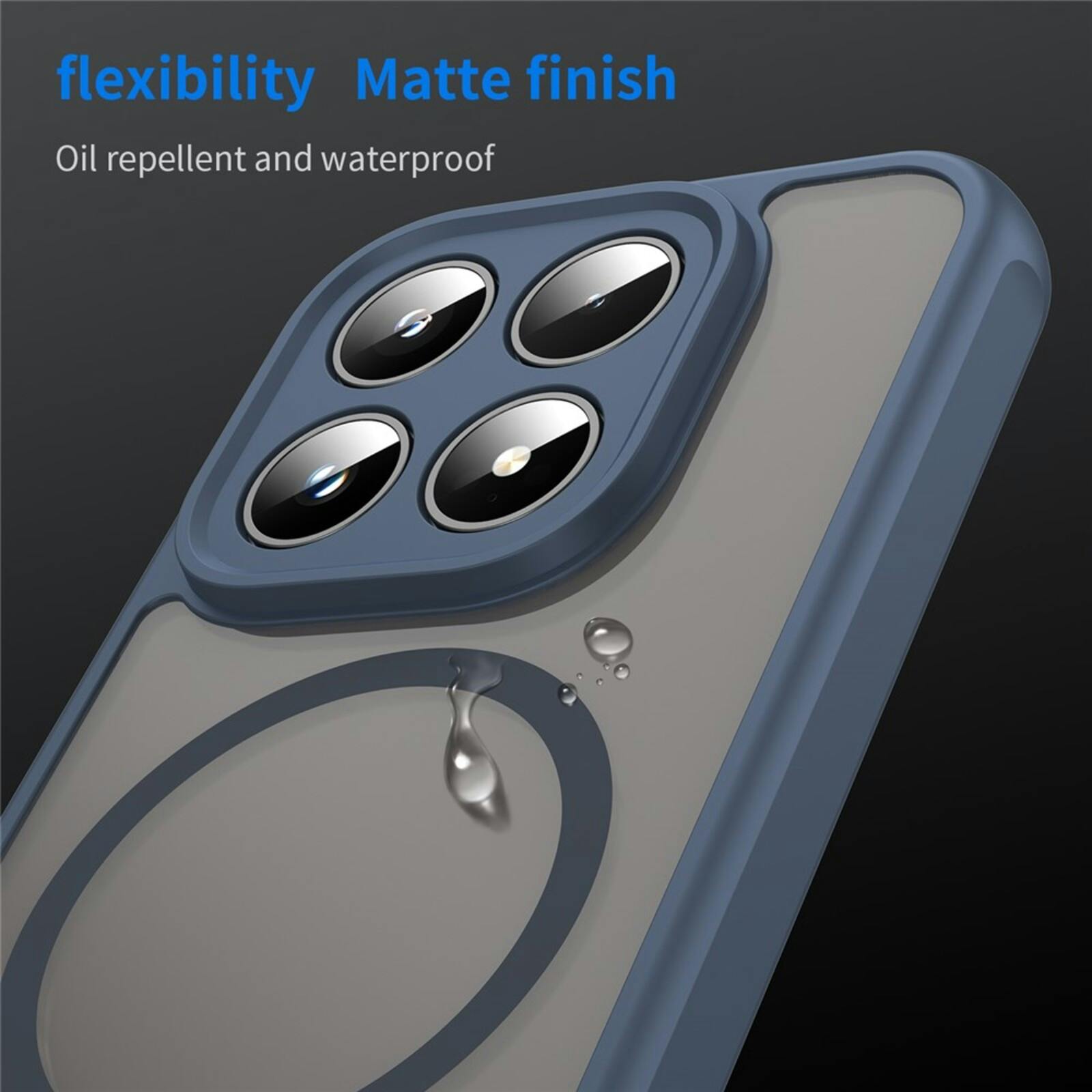 CaseBody Xiaomi 17 Magnetic Case Blauw