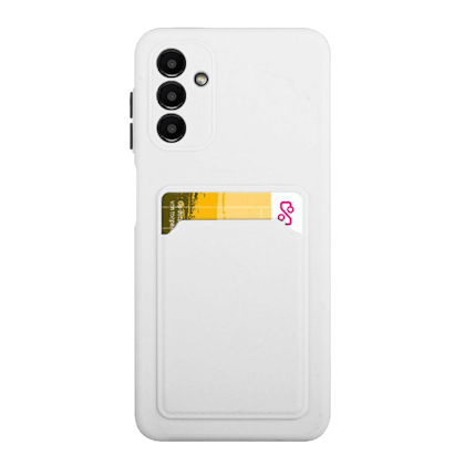 CaseBody Samsung Galaxy A53 Telefoonhoesje met Kaarthouder Wit
