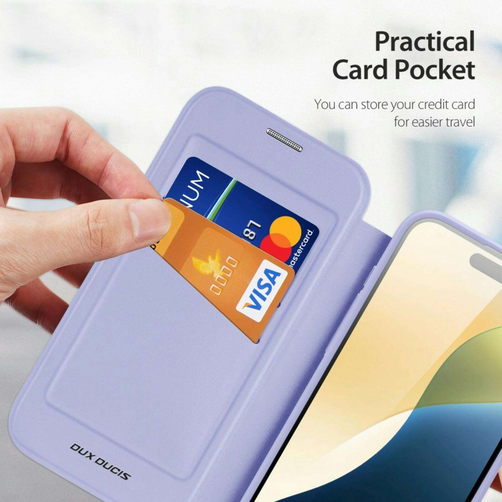 DUX DUCIS Apple iPhone 16 Skin X Pro Hoesje Paars