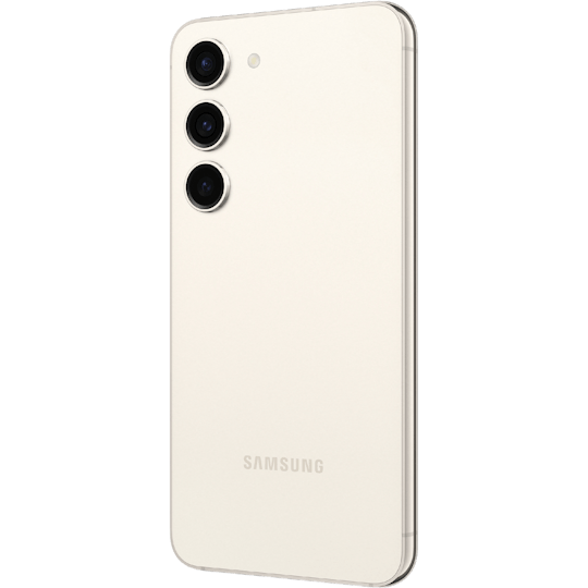 Samsung Galaxy S23 design in Cream
