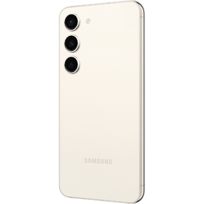 Samsung Galaxy S23 5G Cream - Aanzicht vanaf rechts