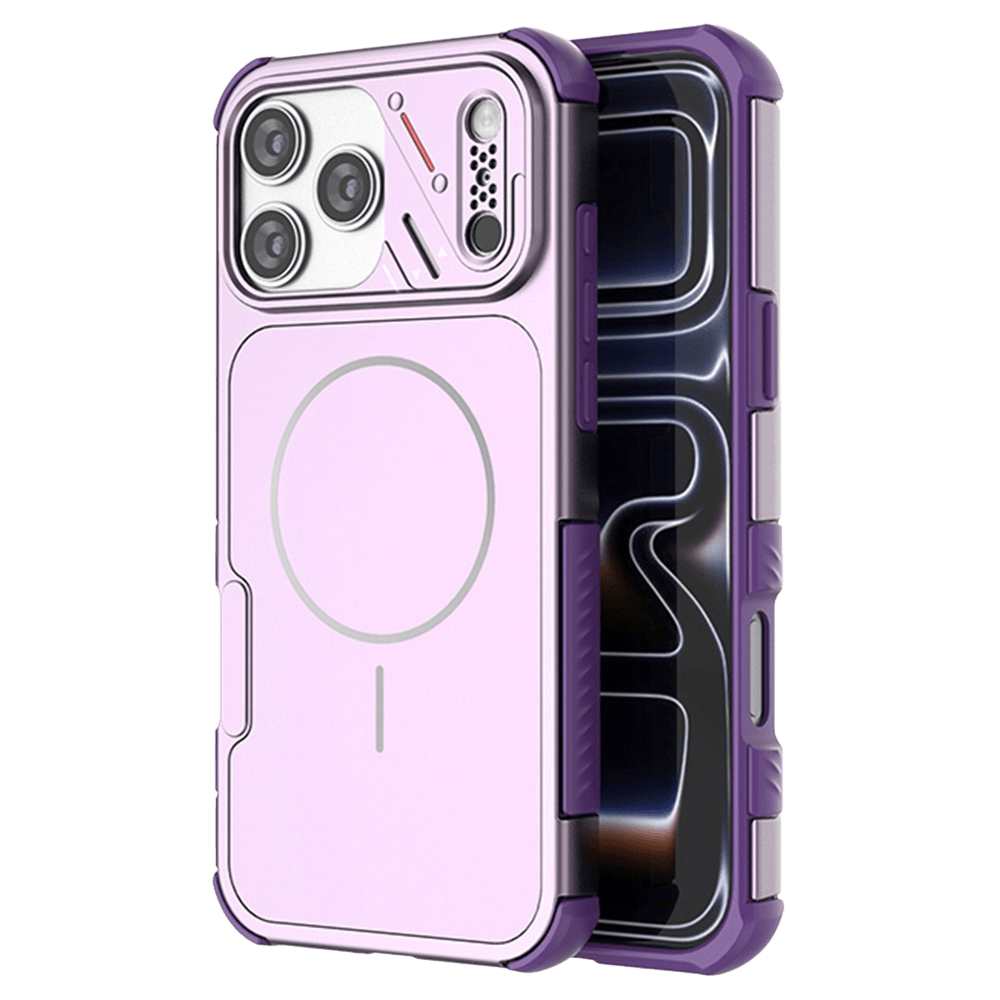 CaseBody Apple iPhone 17 Pro / 18 Pro Shockproof MagSafe Back Cover Paars