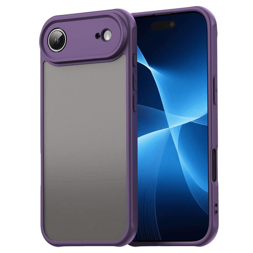 Mocaa Apple iPhone 17 Air Slim Anti-Shock Hoesje Paars