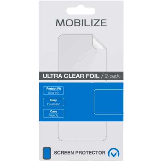 Mobilize Xperia 10 IV Screenprotector 2-pack Transparant - Voorkant