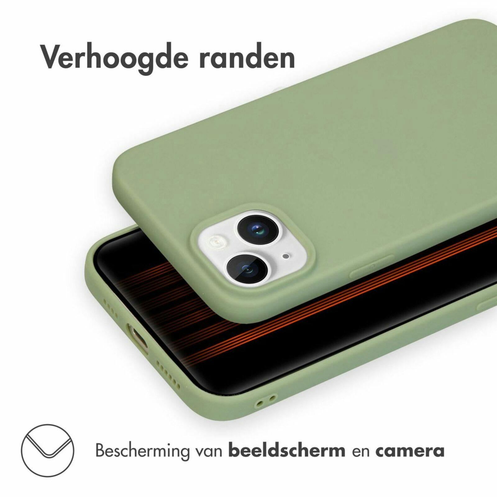 Kees iPhone 15 Plus Telefoonhoesje Groen