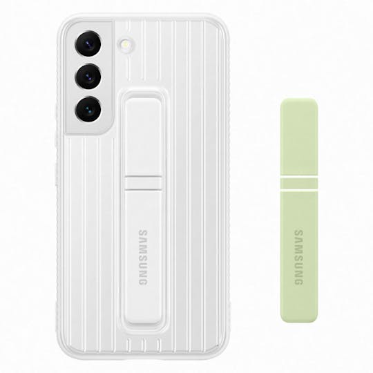 Samsung Galaxy S22 Protective Standing Hoesje White