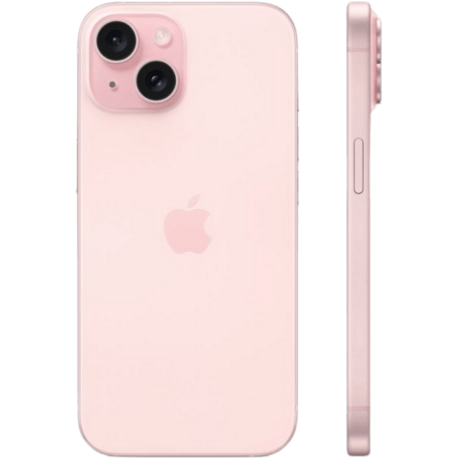 Apple iPhone 15 (Refurbished) Pink - Achterkant
