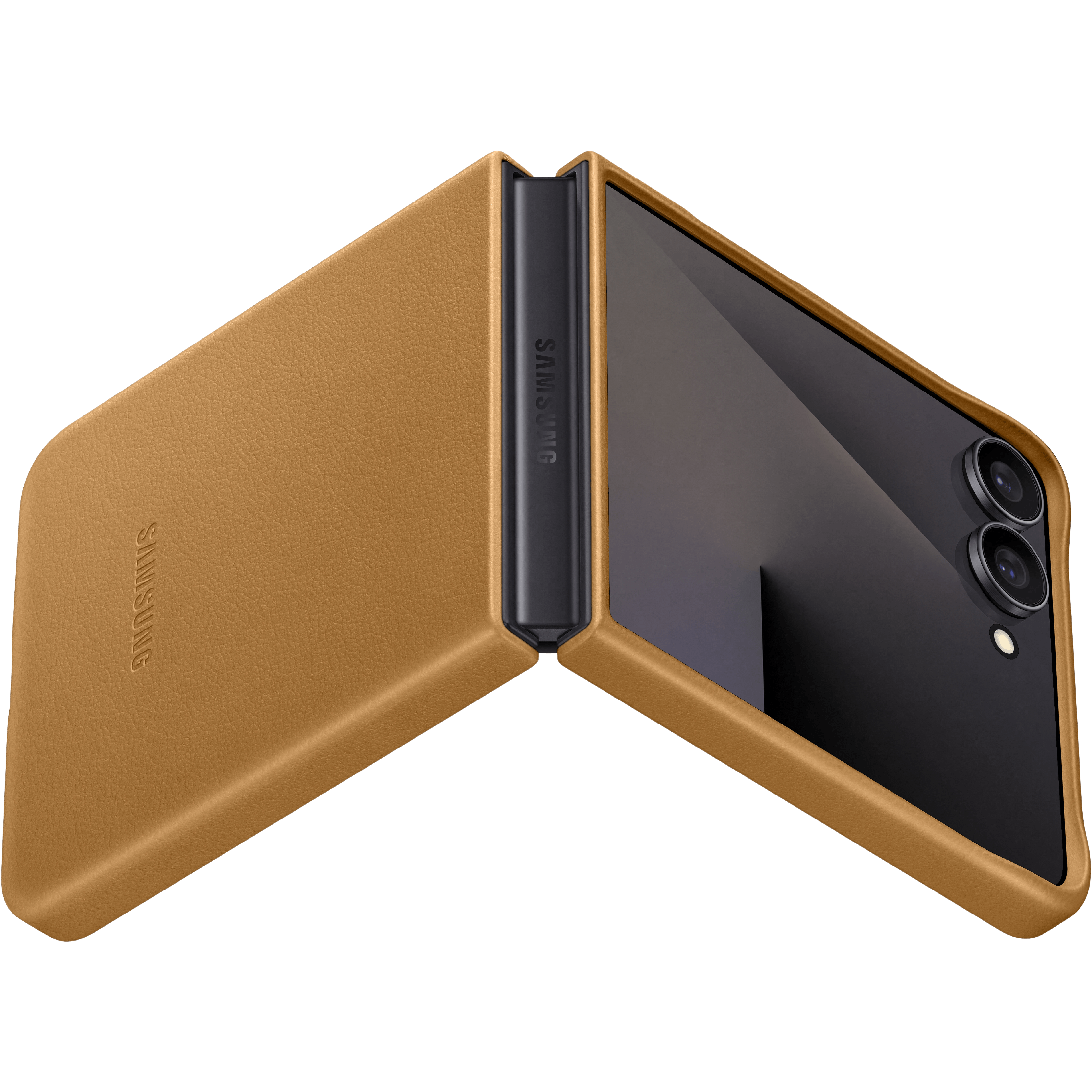 Samsung Galaxy Z Flip7 Kindsuit Case Lichtbruin