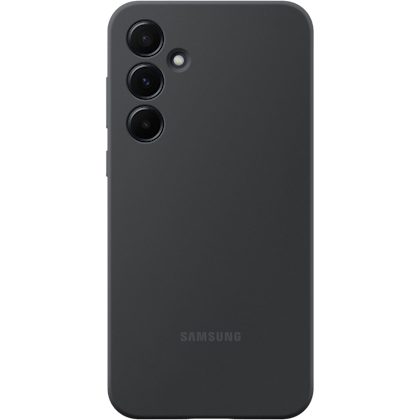 Samsung Galaxy A55 Siliconen Hoesje Zwart