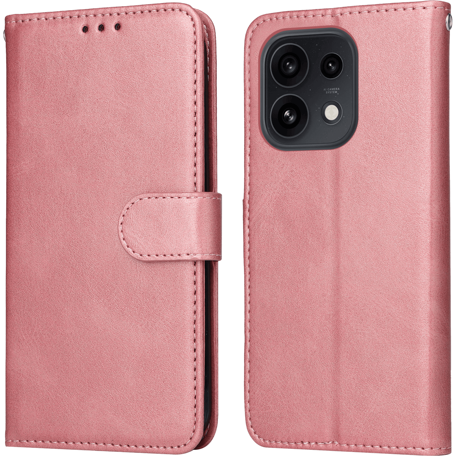 Comfycase OPPO Reno16 (Pro) 5G Bookcase Roze