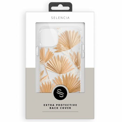 Selencia Galaxy S21 FE Zarya Fashion Hoesje Palm Leaves