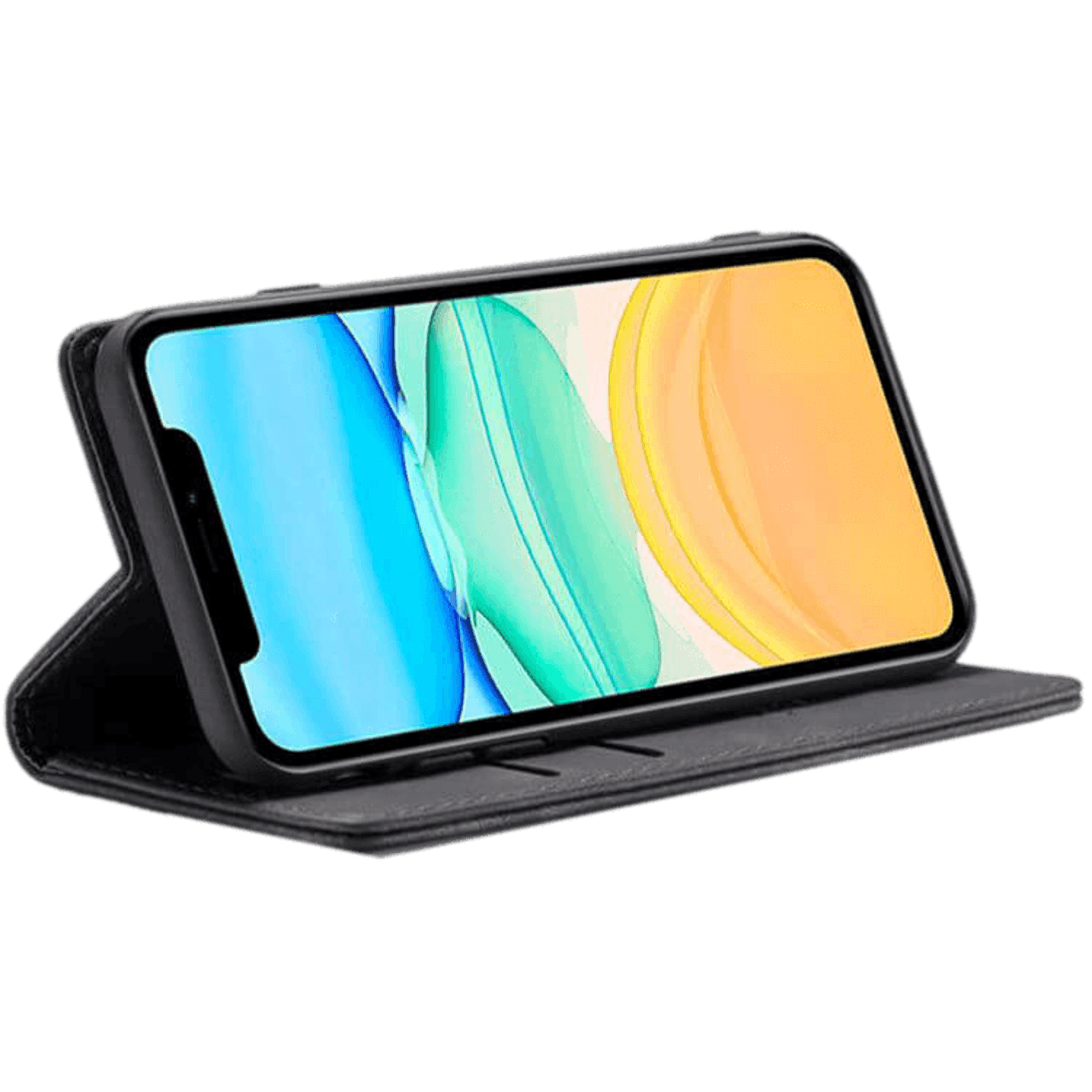 Caseme iPhone 13 Pro Max Business Wallet Bookcase Hoesje Zwart