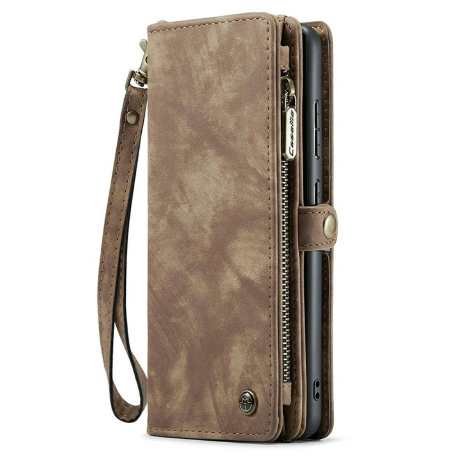 Caseme Samsung S23 FE Vintage Wallet Hoesje Bruin