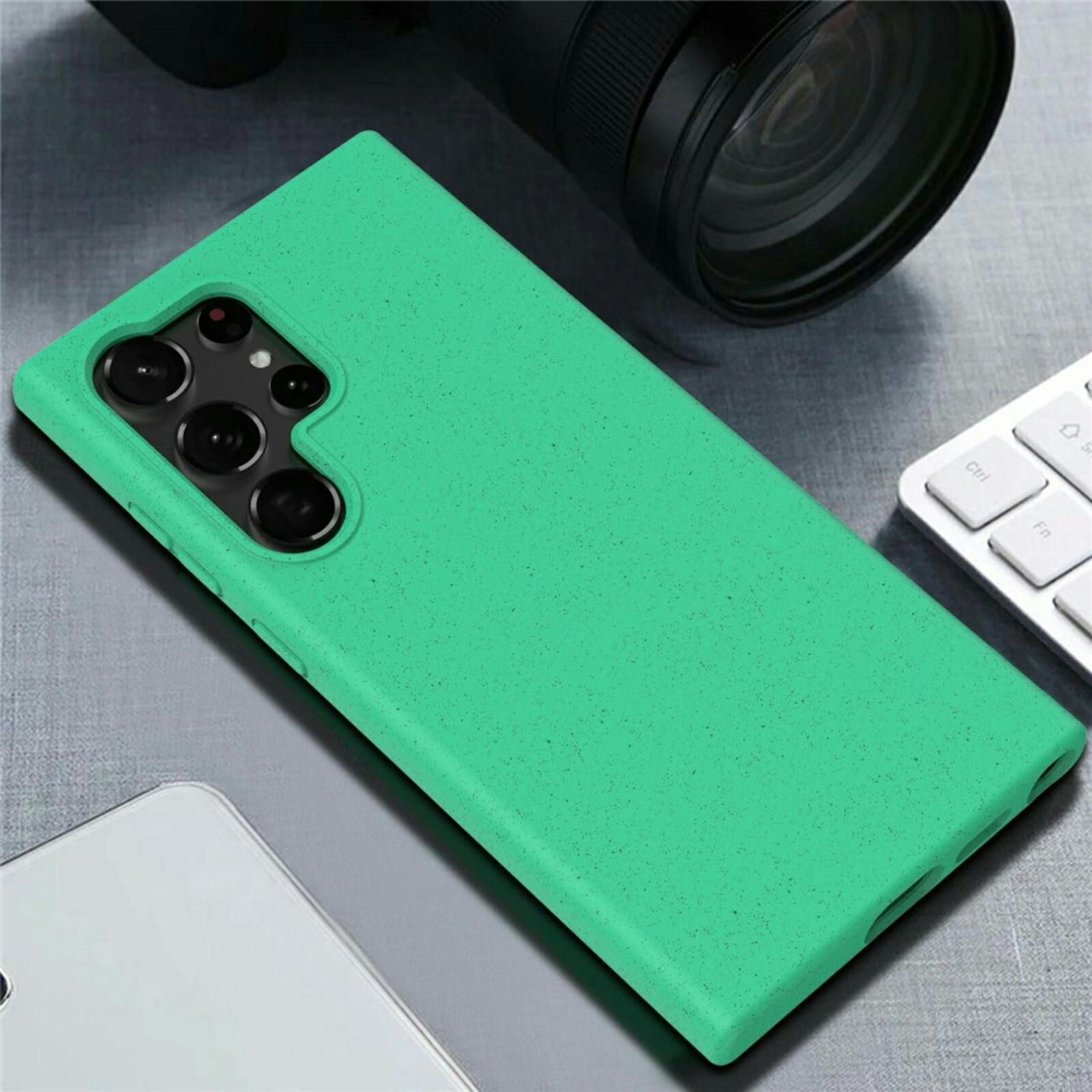 Mocaa Samsung Galaxy S26 Ultra Bio Beschermhoesje Groen