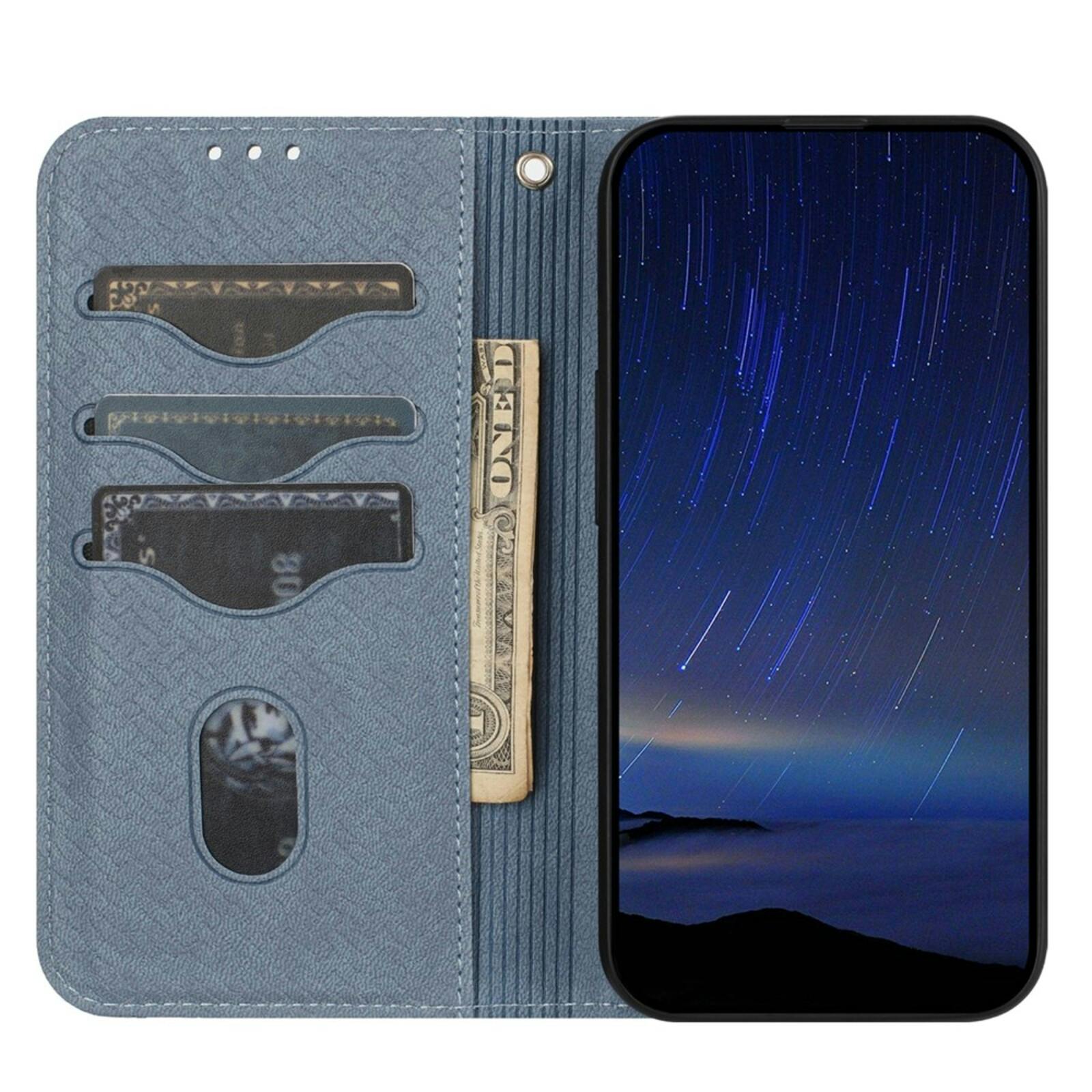 Comfycase Apple iPhone 17 Zacht Boek Hoesje Blauw