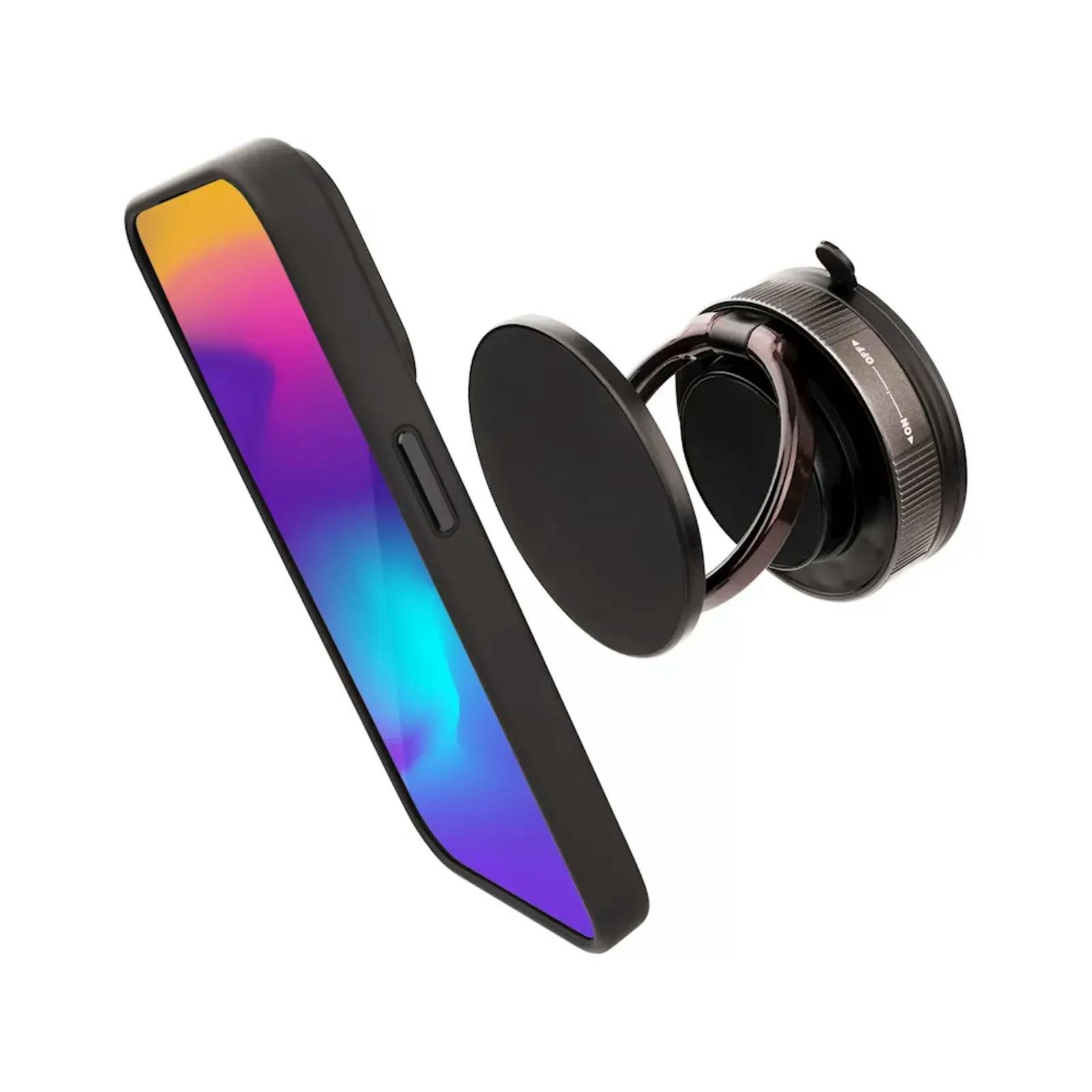 Musthavz MagBolt Suction Autohouder Zwart