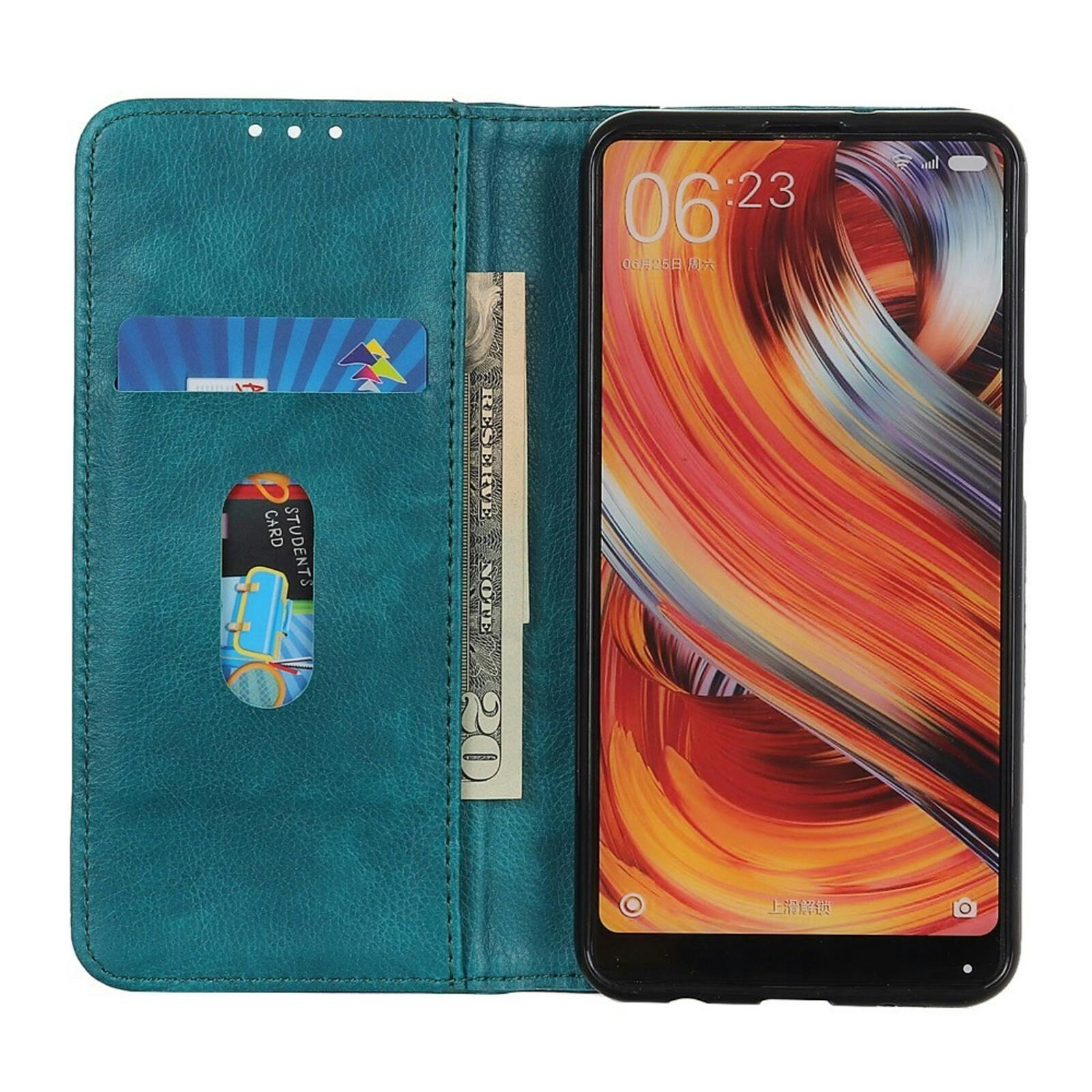 Comfycase Redmi 13C Leren Portemonnee Hoesje Turqoise