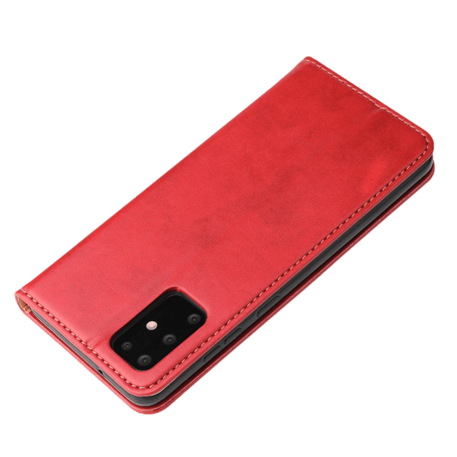 Fierre Shann Samsung Galaxy S20 Plus Slim Wallet Hoesje Rood