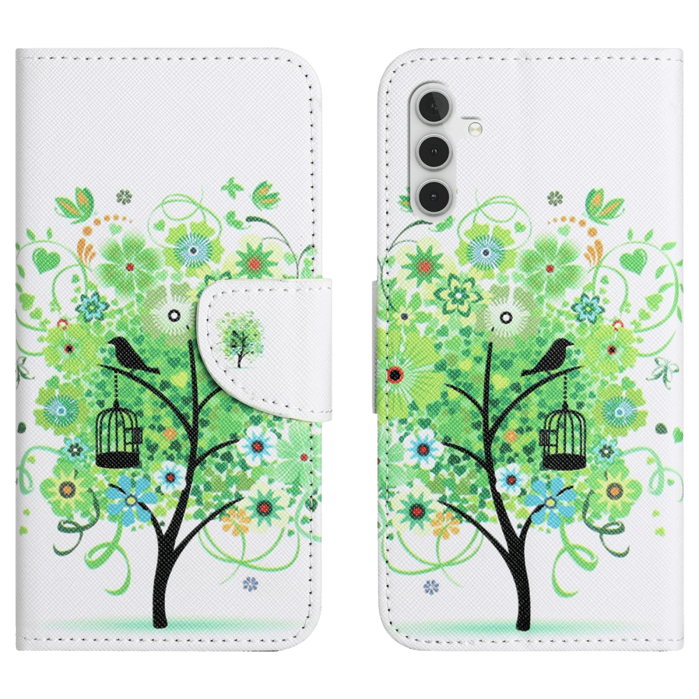 Comfycase Samsung Galaxy A36 Bookcase Hoesje Tree of Life Meerkleurig