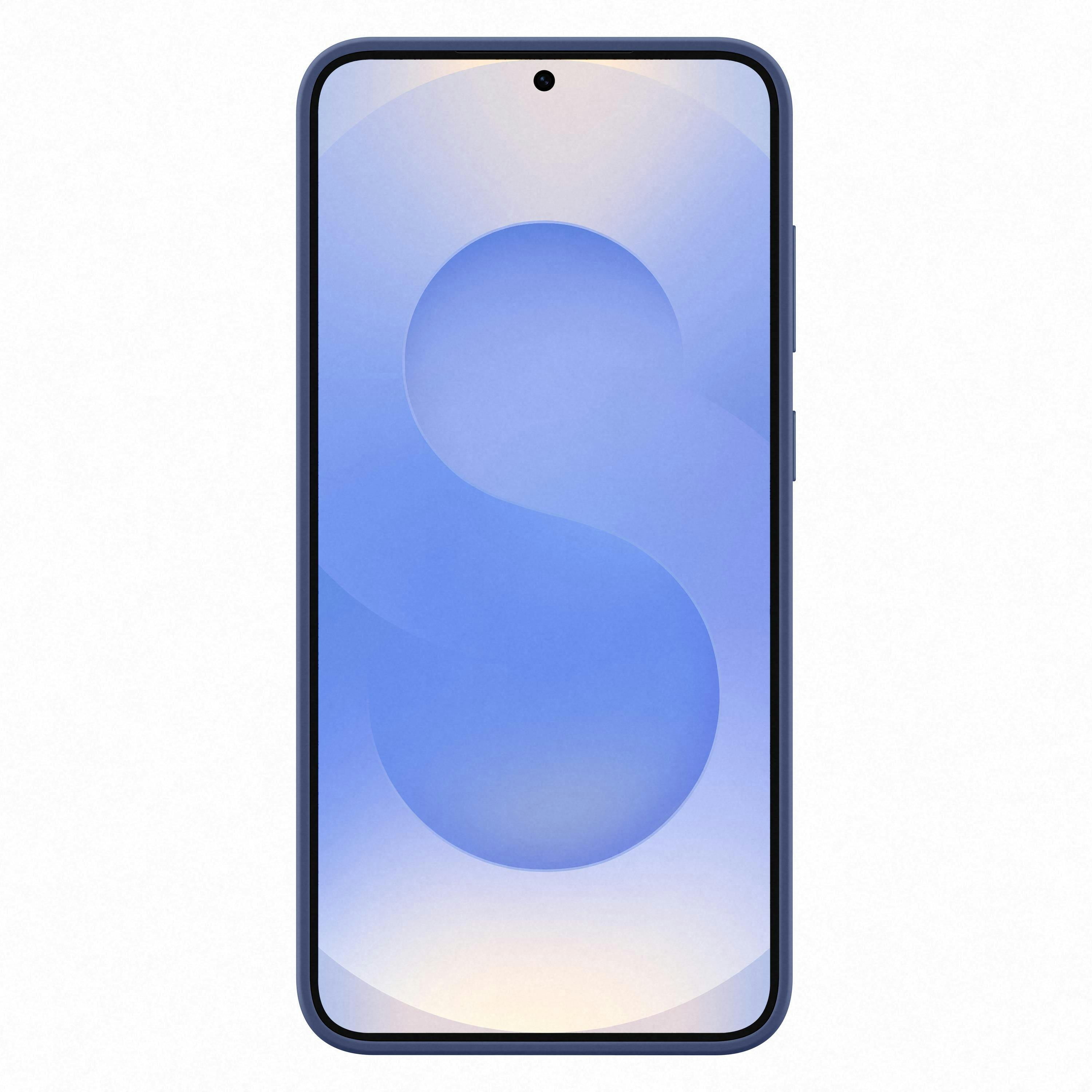 Samsung Galaxy S25 Plus Siliconen Hoesje Blauw