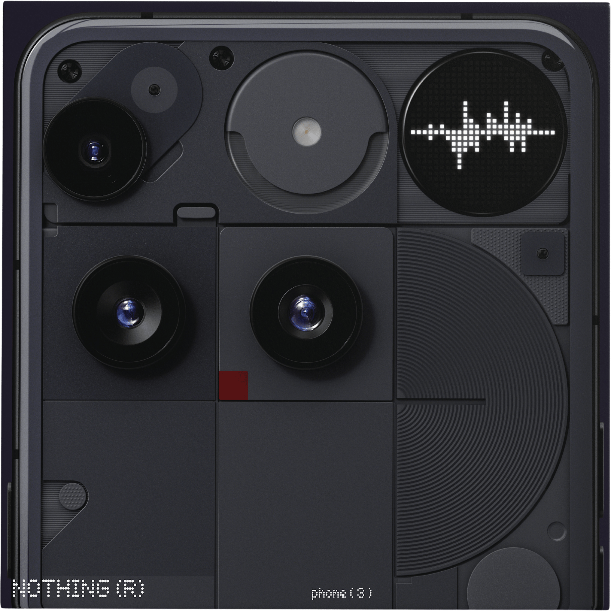 Nothing Phone (3) Black - Foto in studio