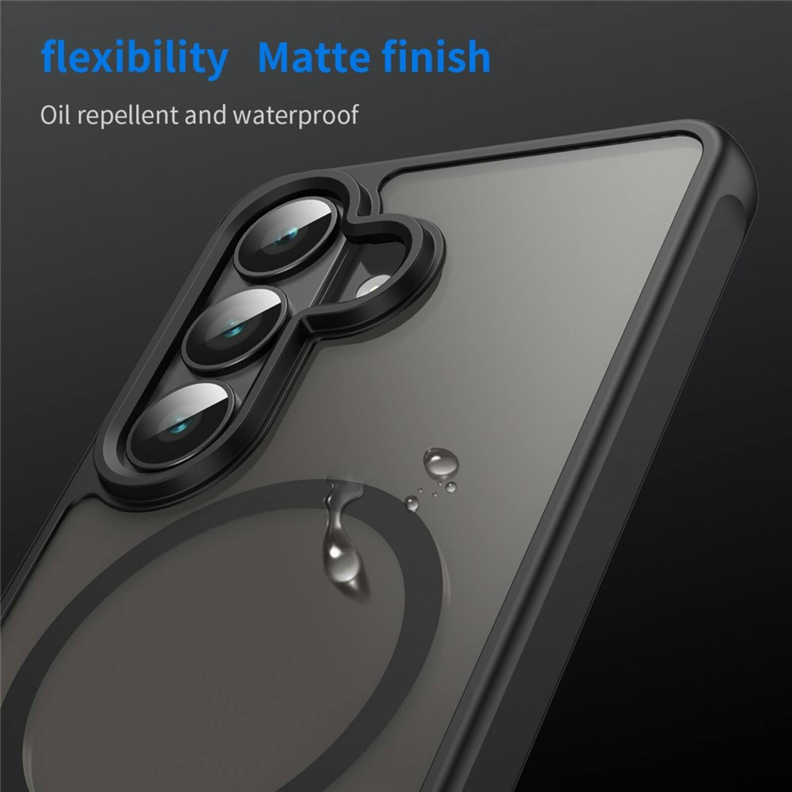 CaseBody Samsung Galaxy S26 Magnetic Case Zwart