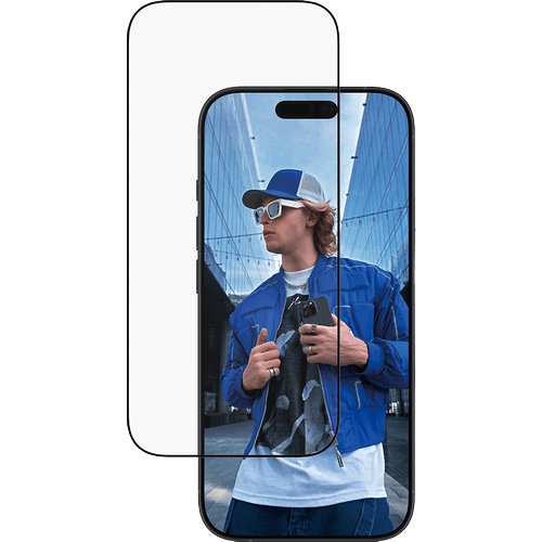 PanzerGlass iPhone 17 Ultra-Wide Fit Screenprotector Transparant - Voorkant