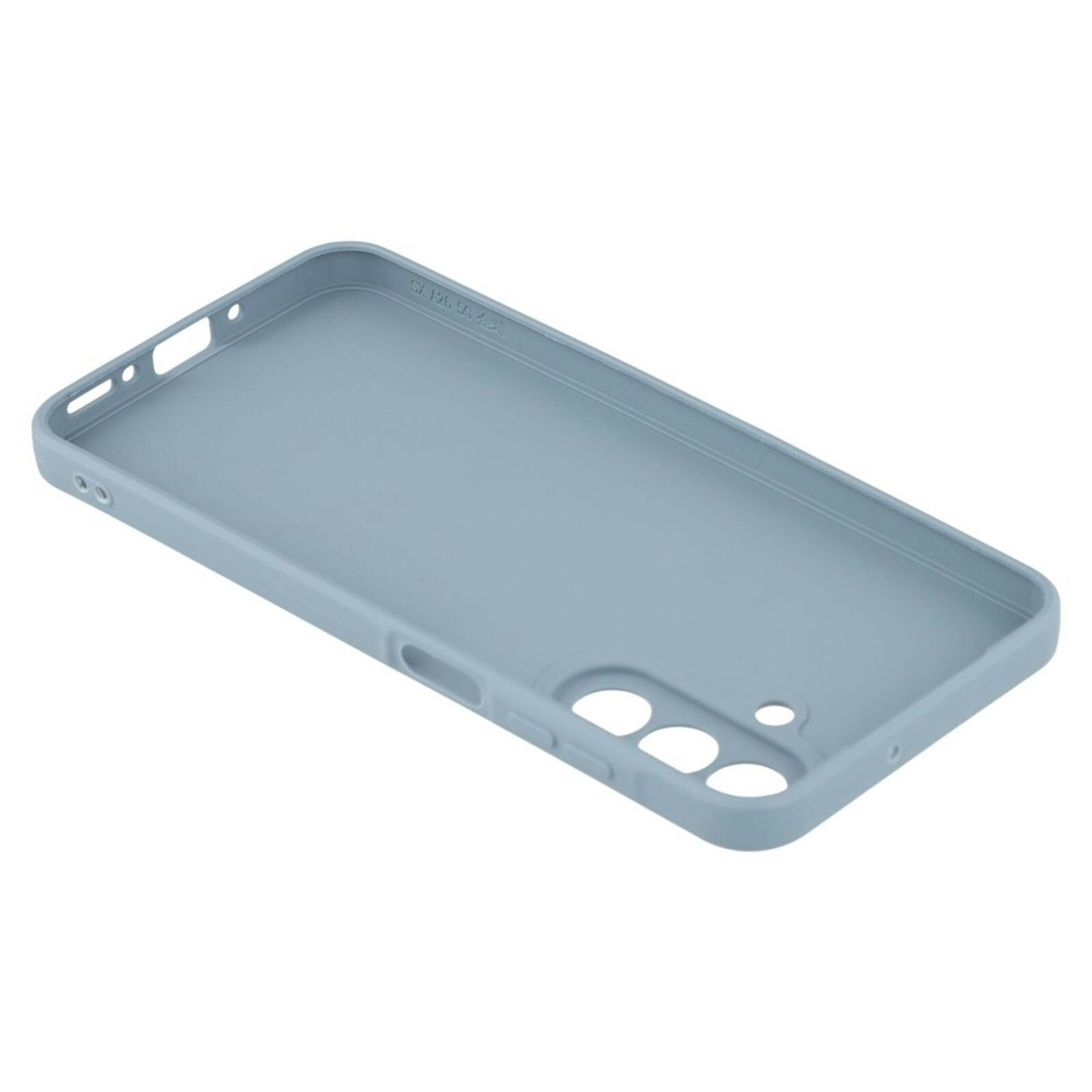 Mocaa Samsung Galaxy A27 Lens Protection Hoesje Blauwgrijs