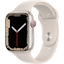 Apple Watch Series 7 Cellular 41mm Starlight - Voorkant