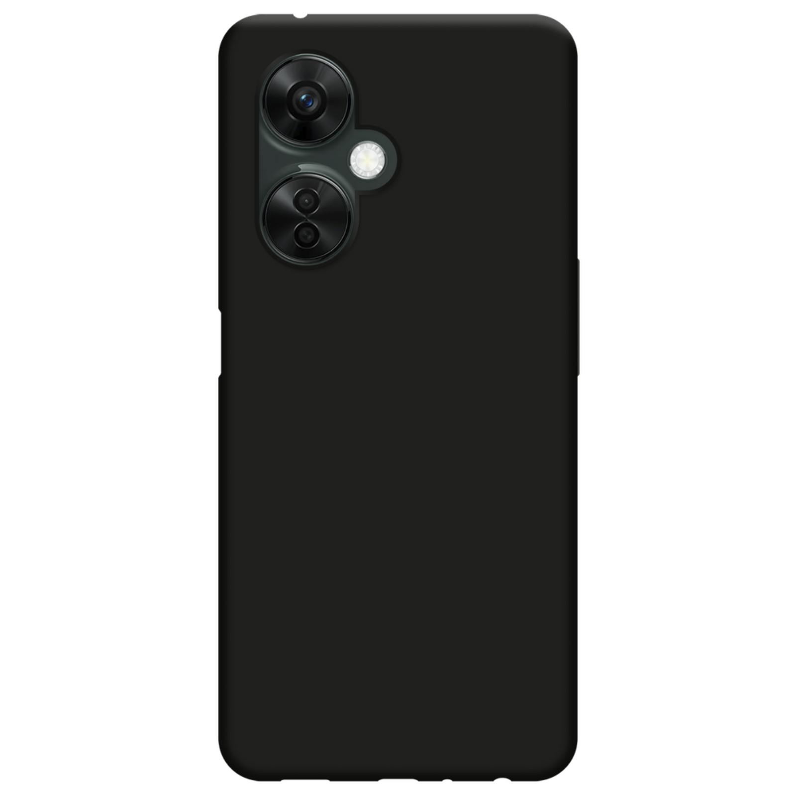 Just in Case Nord CE 3 Lite Siliconen (TPU) Hoesje Zwart