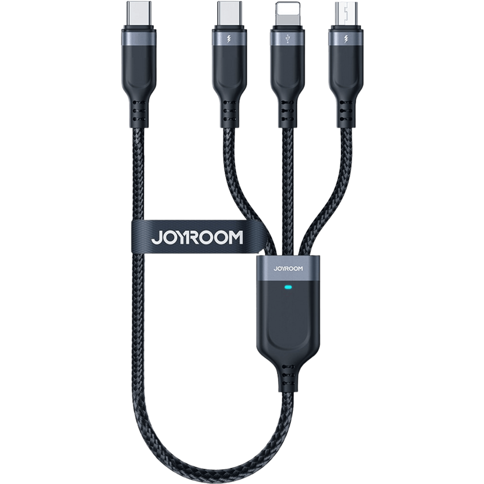 Joyroom All-in-One Oplaadkabel Zwart