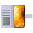 Mocaa Samsung Galaxy A55 Sunflower Bookcase met Koord Paars