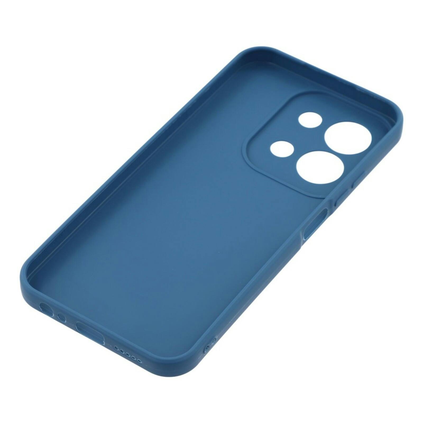 Mocaa Xiaomi Redmi 15C Siliconen Hoesje Blauw