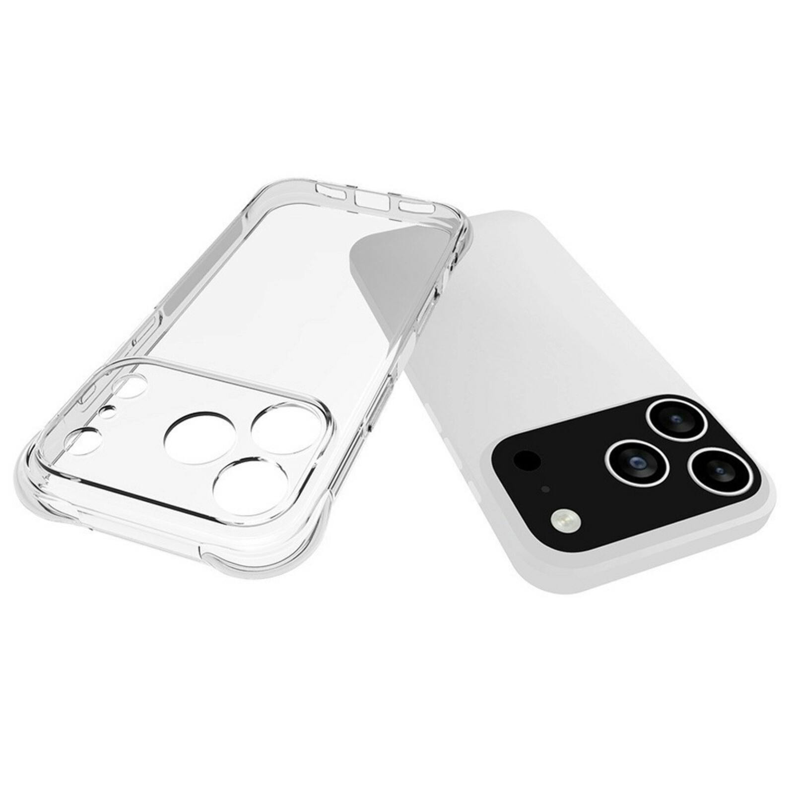 CaseBody Apple iPhone 17 Pro Shockproof Hoesje Transparant