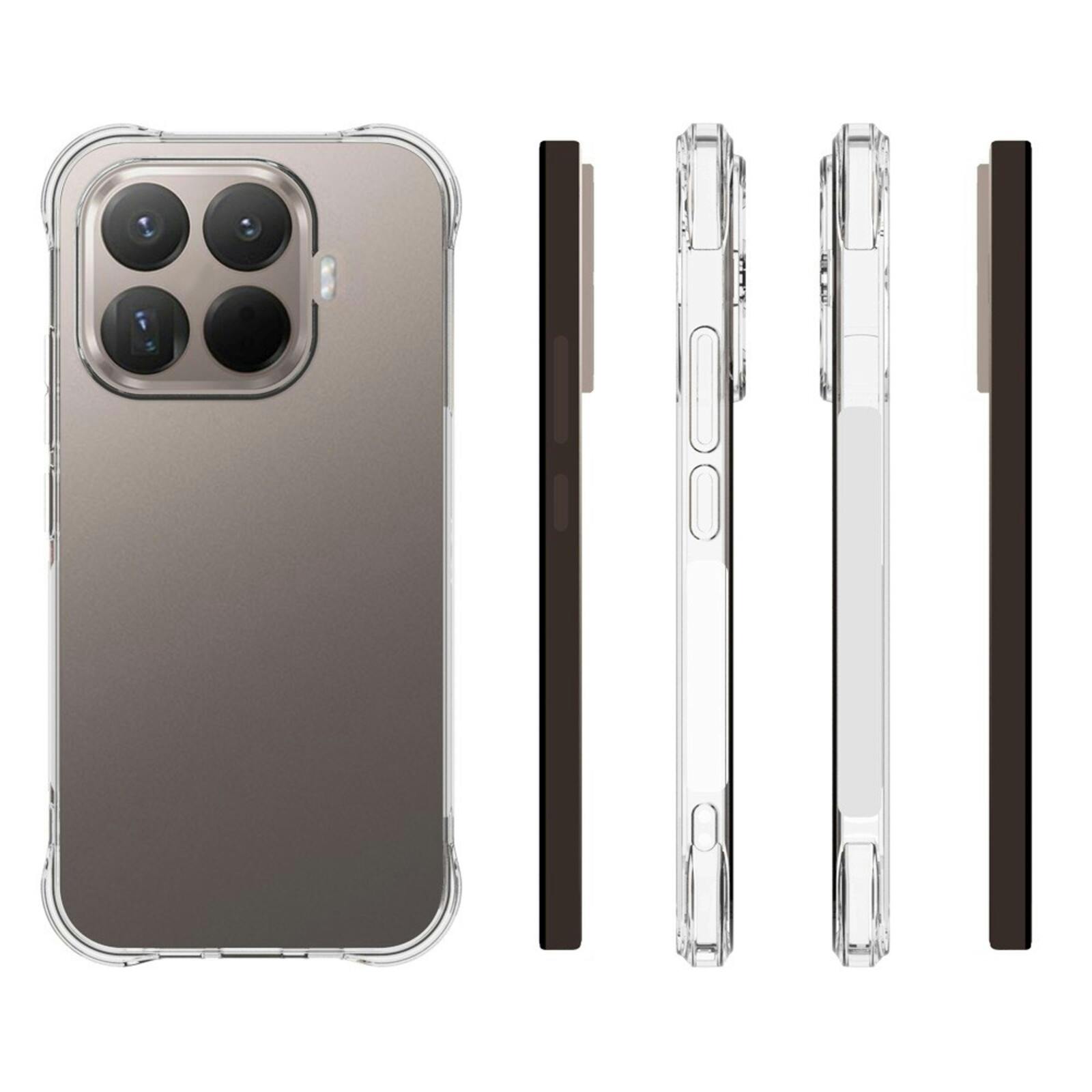 CaseBody Xiaomi 17T Shockproof Hoesje Transparant