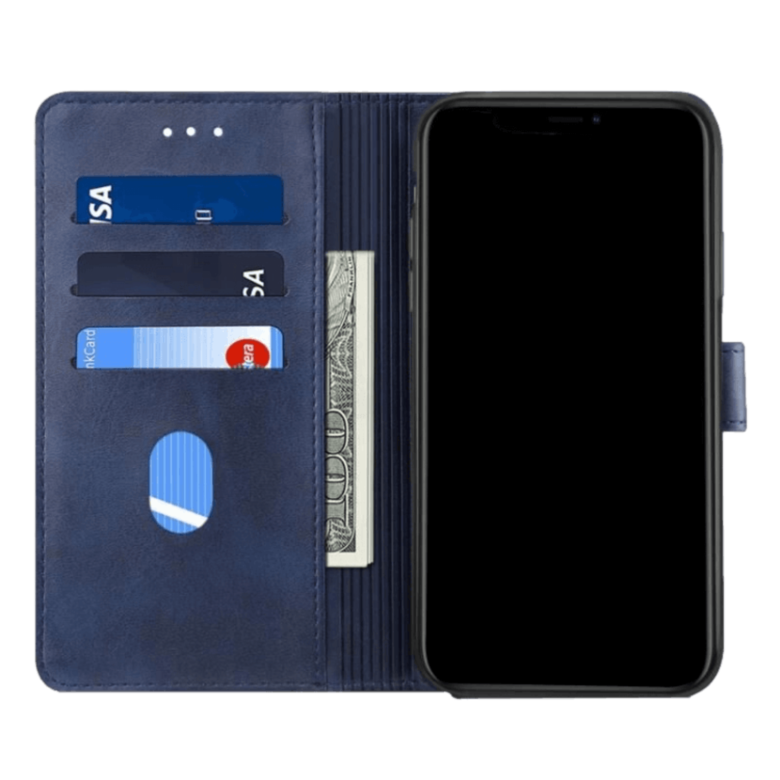 Gussim Samsung Galaxy S20 Plus Booktype Beschermhoes Blauw