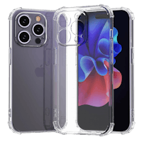 CaseBody Apple iPhone 15 Pro Shockproof Hoesje Transparant