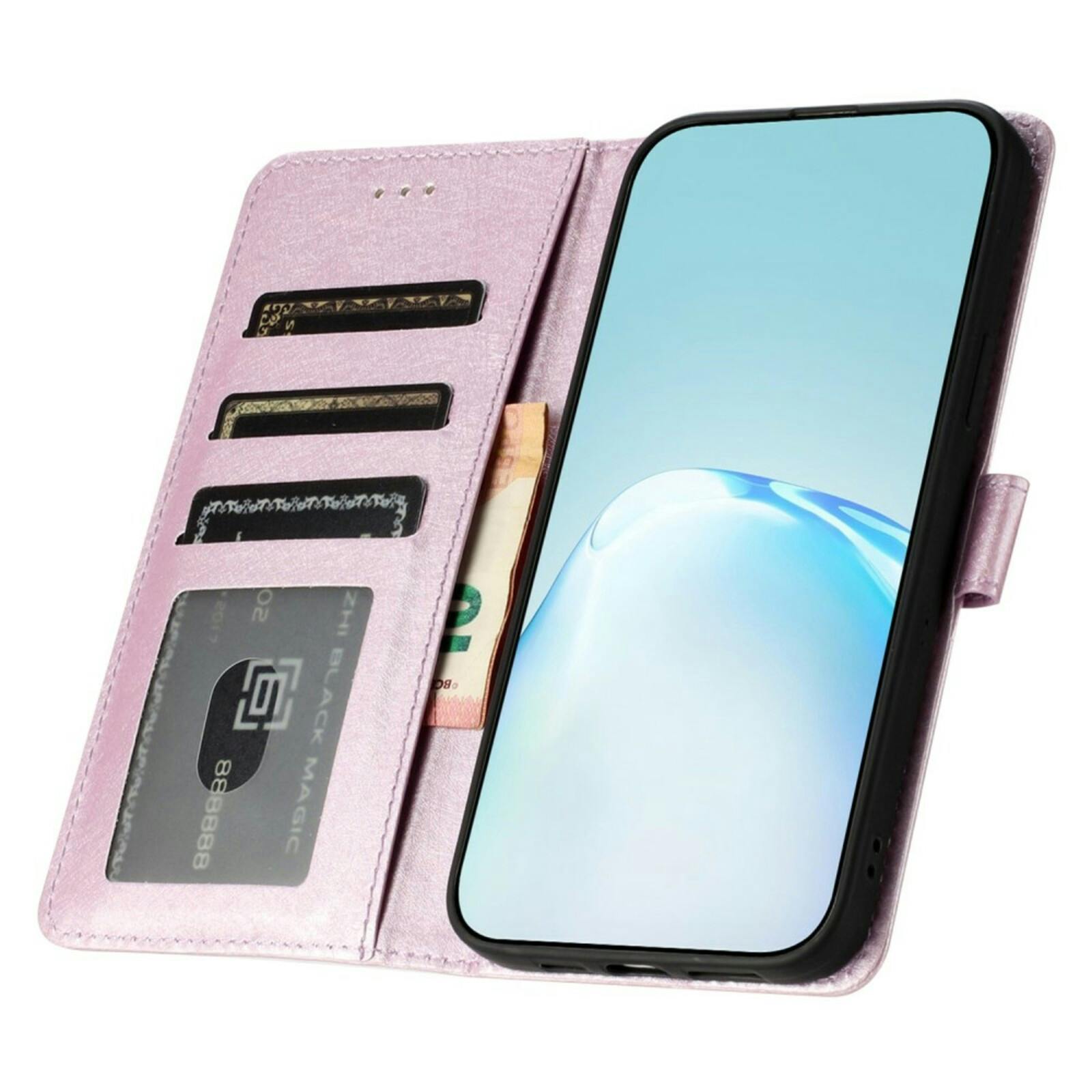Mocaa Samsung Galaxy S24 FE Slim-Fit Bookcase Hoesje Paars