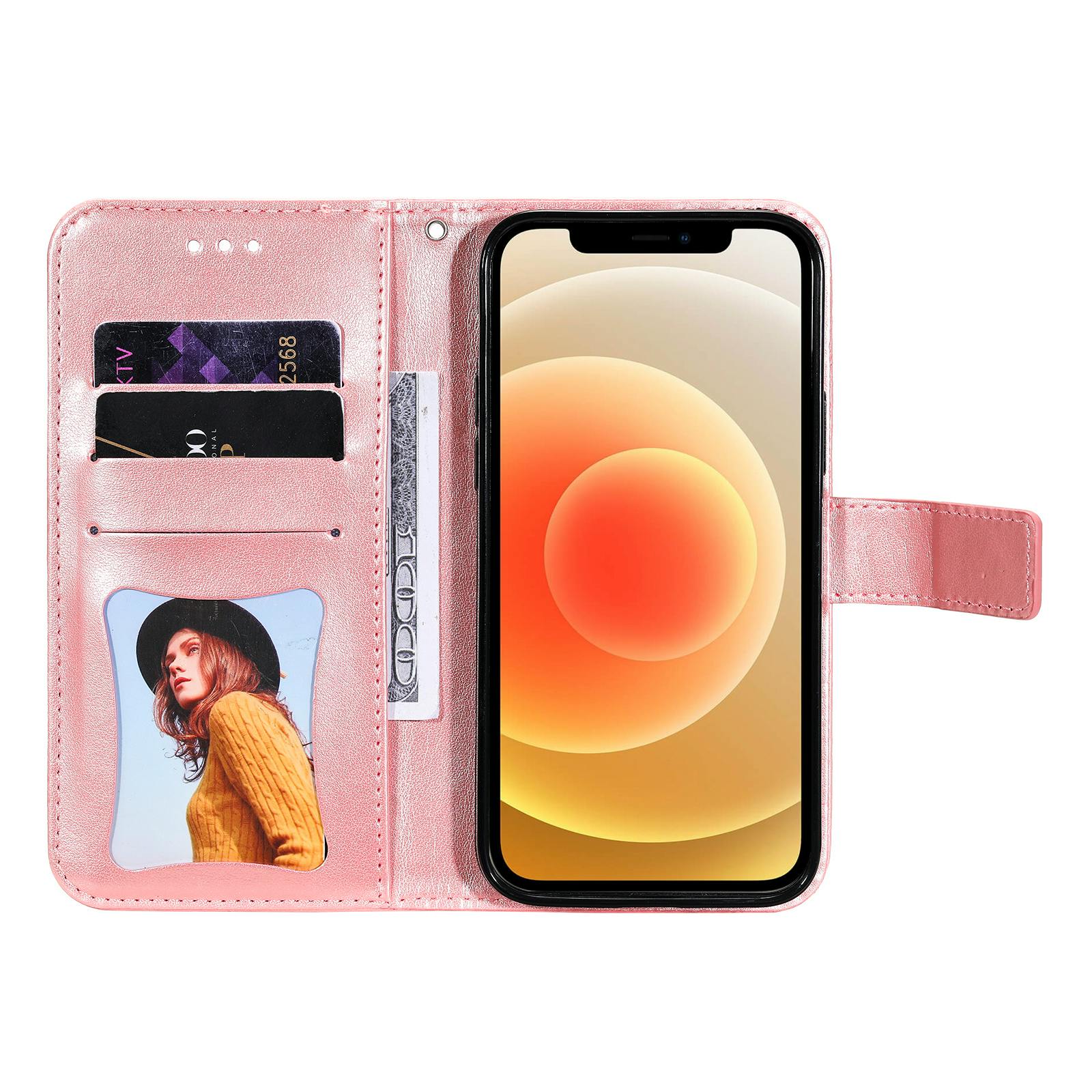 Comfycase OPPO Reno16 Pro 5G Mandala Wallet Roze