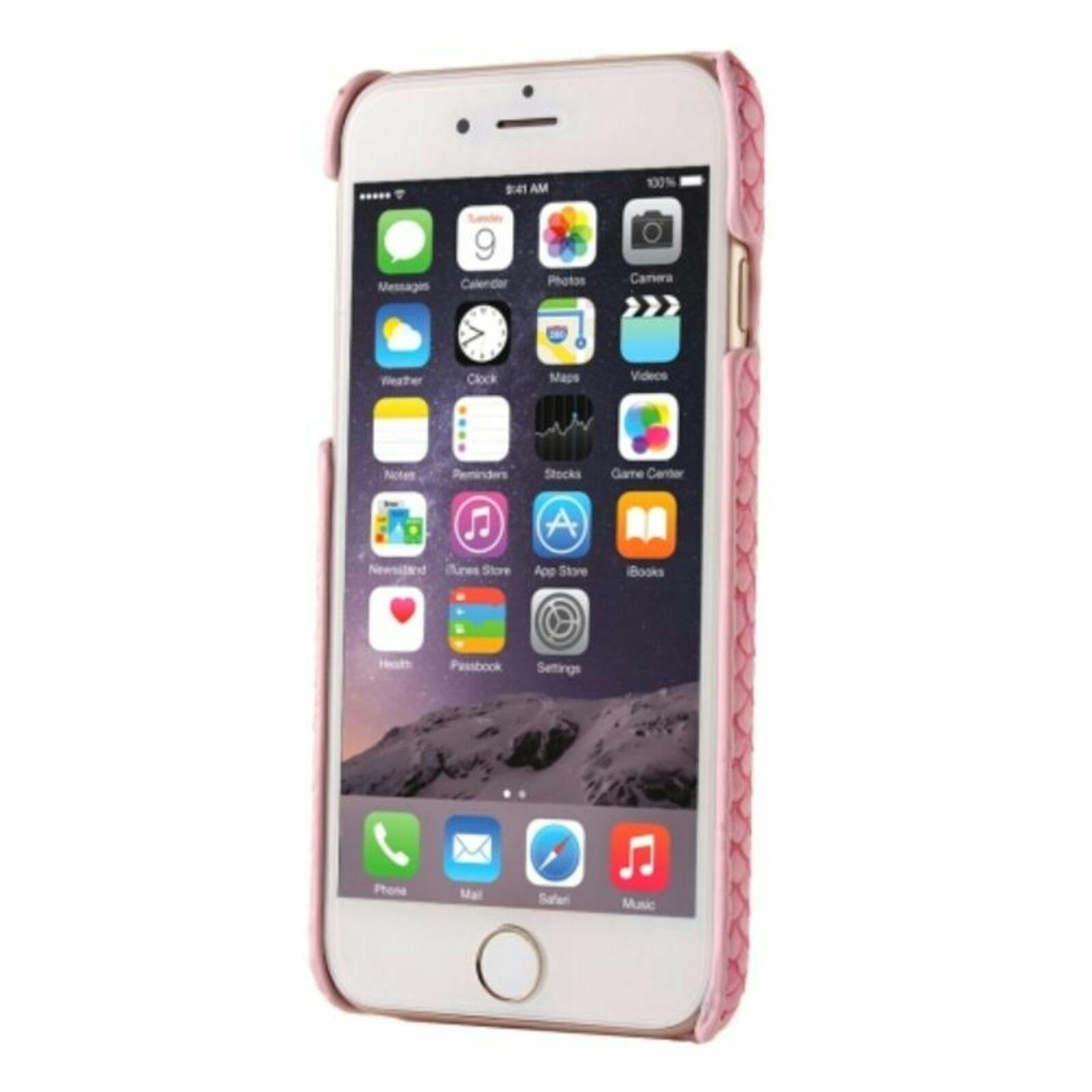 CaseBody iPhone 6 Plus / 6s Plus Snakeskin Hoesje Roze